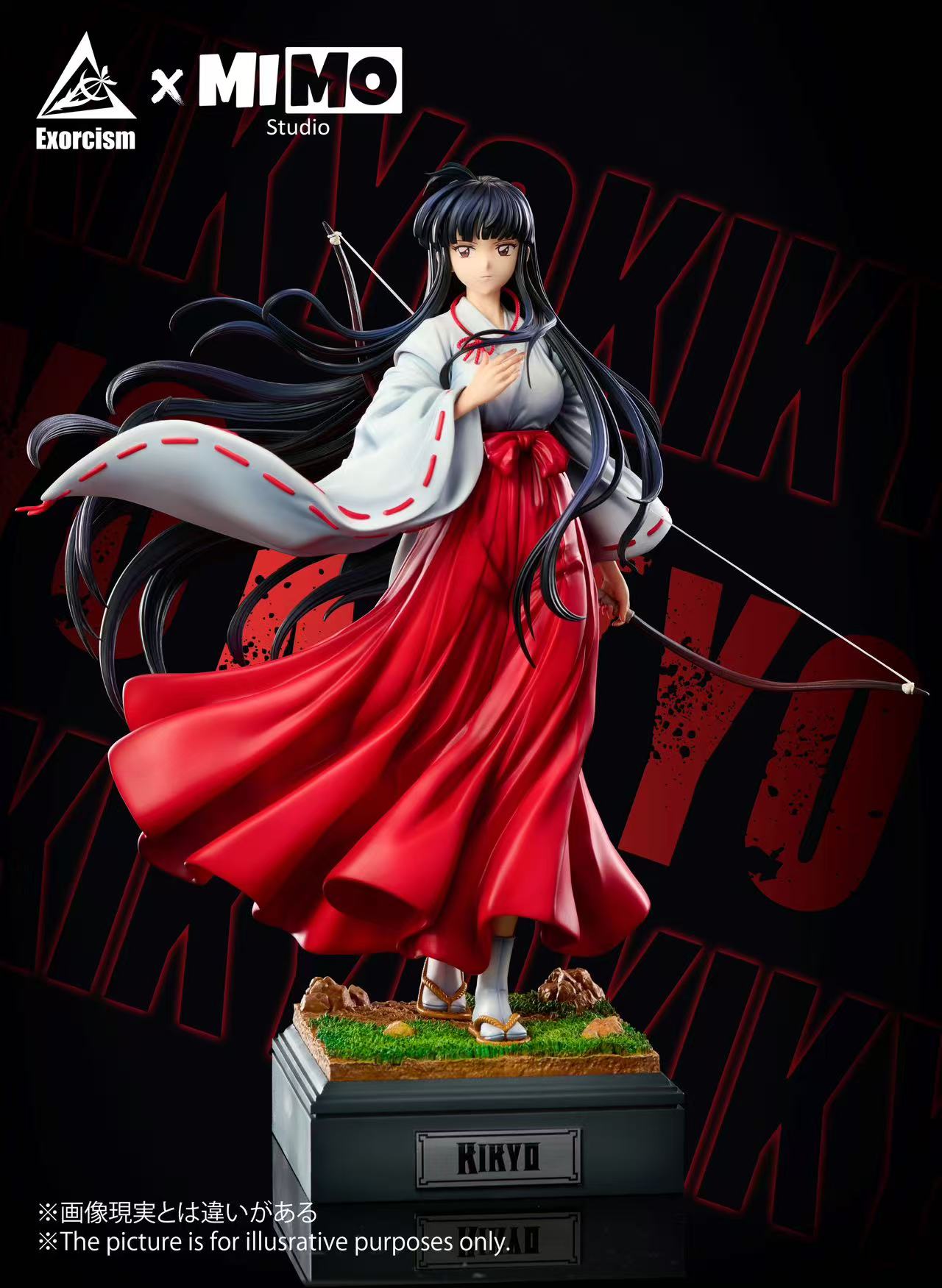 [Pre-order] 1/6 Kikyō InuYasha Statue - Exorcism Studio & MIMO