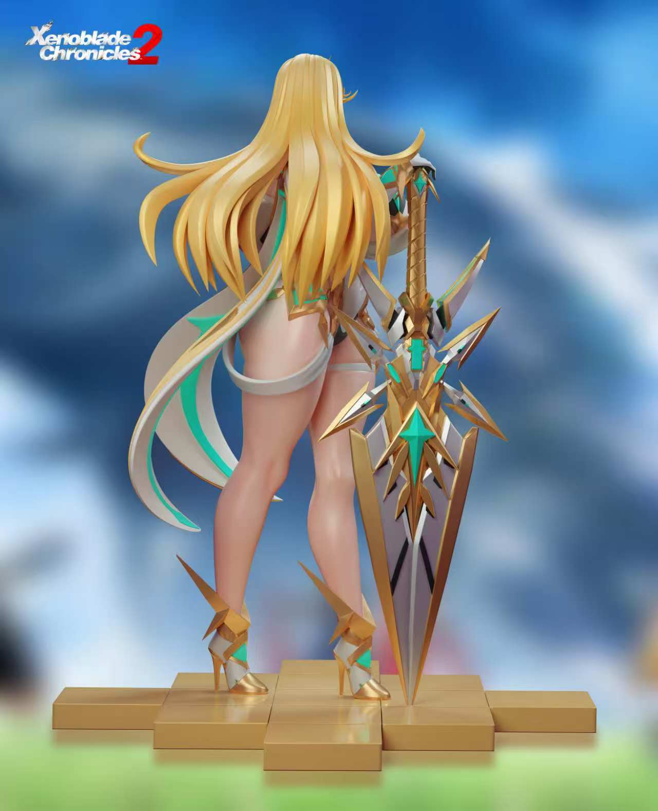[Pre-order] 1/6 Mythra & Pyra Statues -BGA-Studio