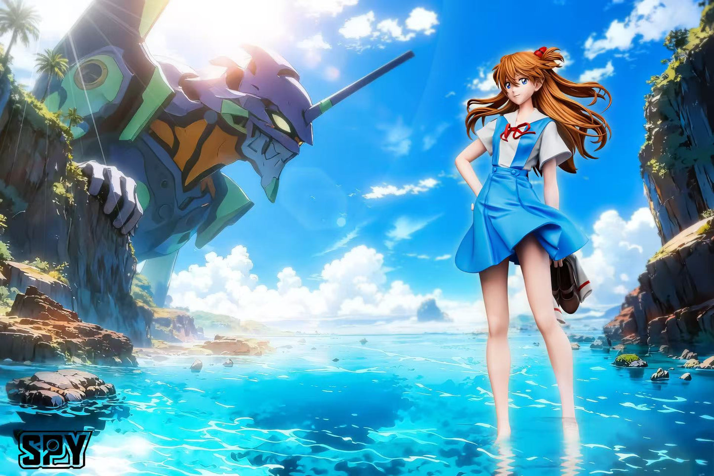 [Pre-order] 1/6 School Uniform Asuka Statue - SPY Studio