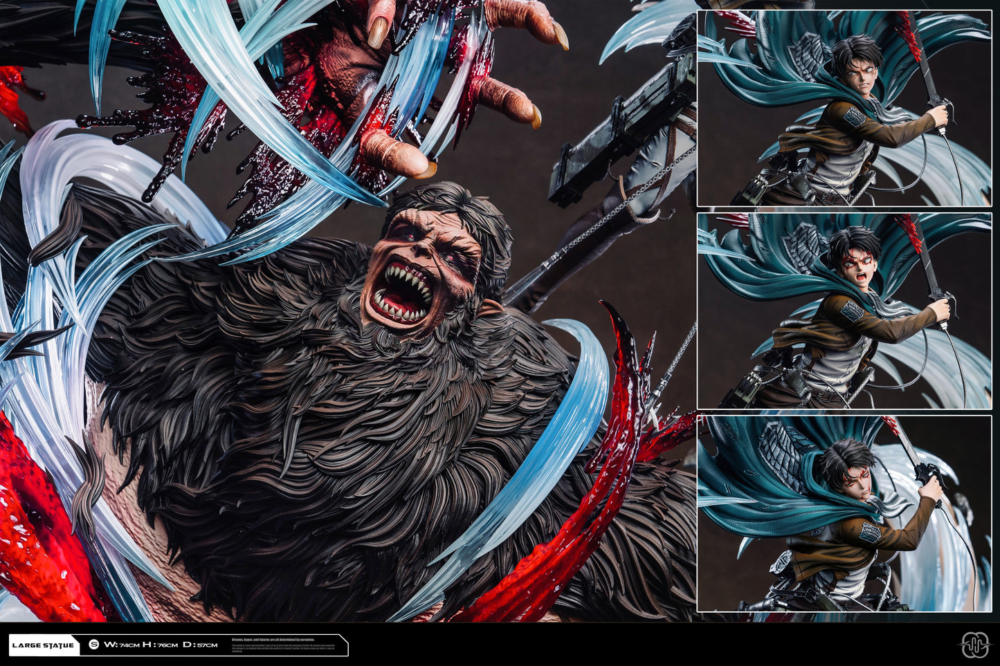 [Pre-order] Levi vs Zeke - Hertz Studio