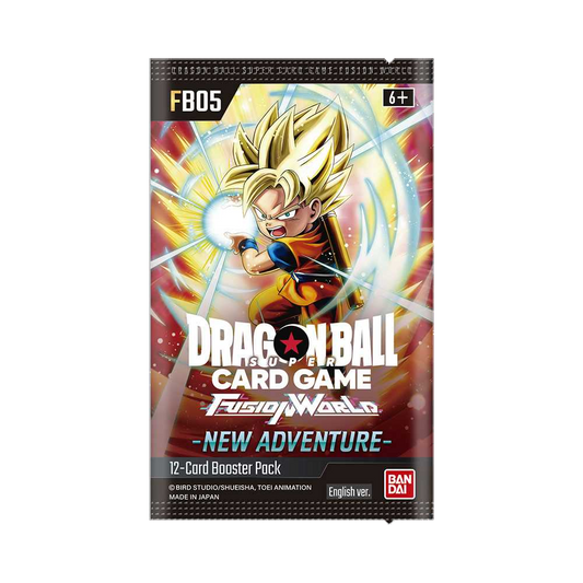 Dragon Ball Super CG: Fusion World – New Adventure Booster Pack [FB05]
