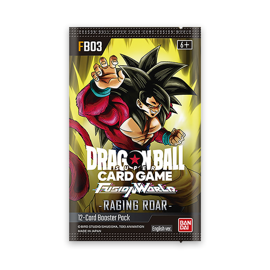 Dragon Ball Super CG: Fusion World – Raging Roar Booster Pack [FB03]