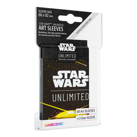 Gamegenic Star Wars: Unlimited Art Sleeves - Card Back Yellow