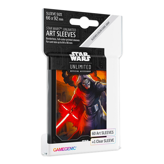 Gamegenic Star Wars: Unlimited Art Sleeves - Kylo Ren