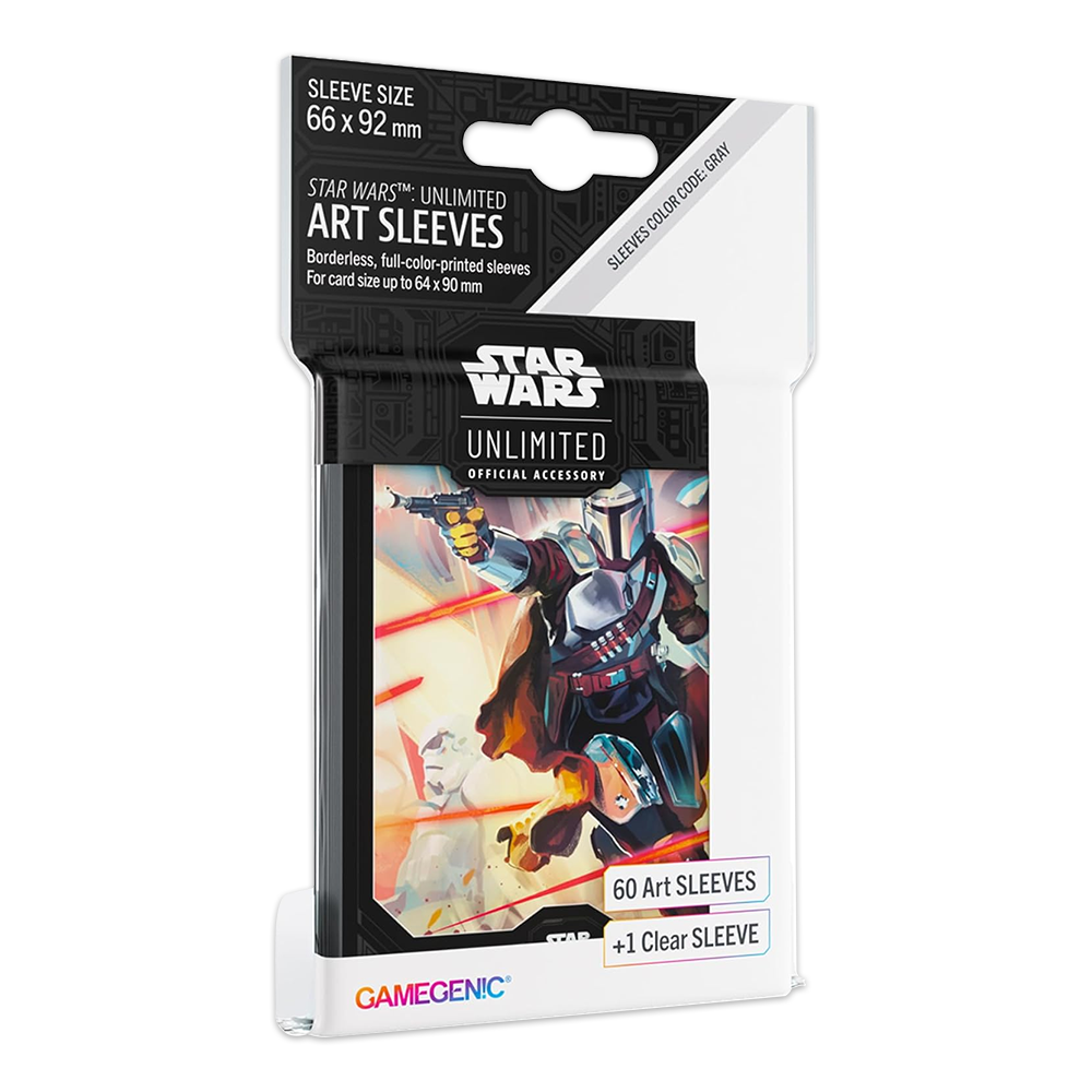 Gamegenic Star Wars: Unlimited Art Sleeves - Mandalorian