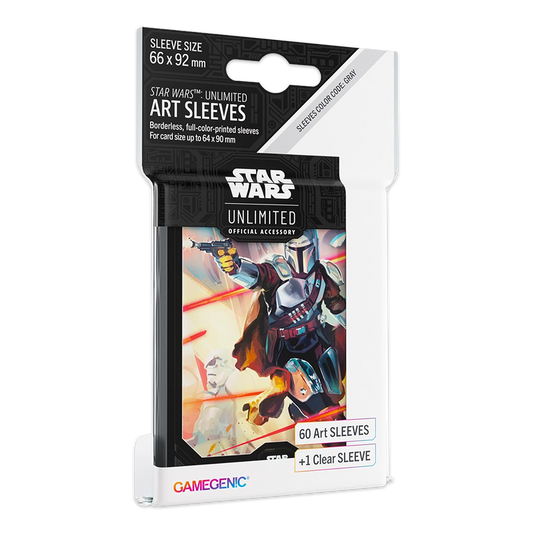 Gamegenic Star Wars: Unlimited Art Sleeves - Mandalorian