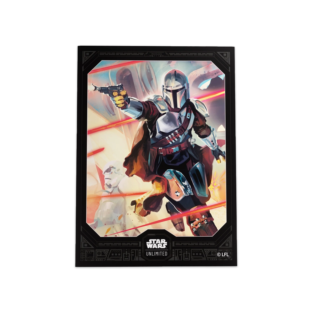 Gamegenic Star Wars: Unlimited Art Sleeves - Mandalorian