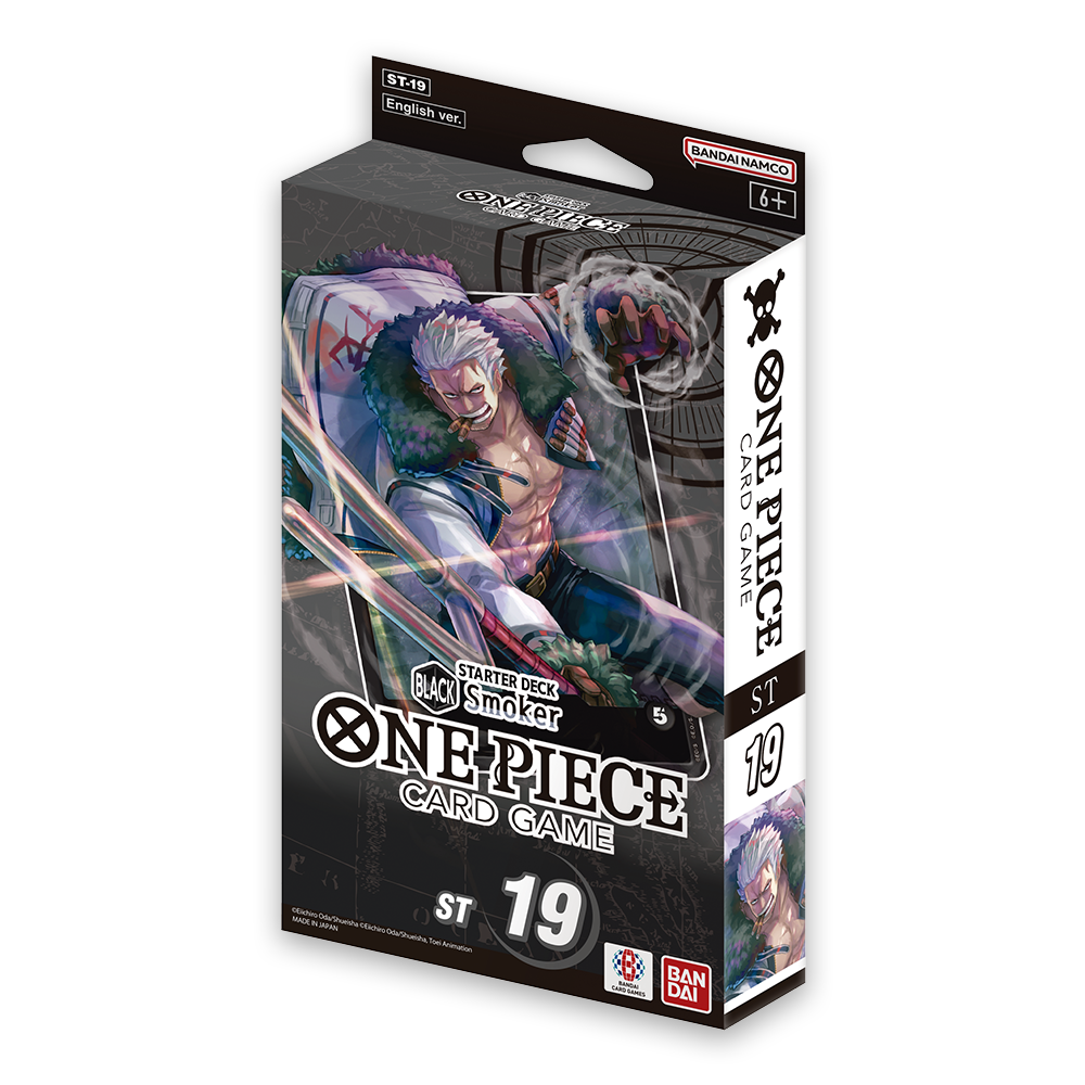 One Piece Card Game – BLACK Smoker Starter Deck [ST-19]