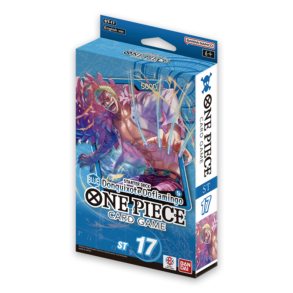 One Piece Card Game – BLUE Donquixote Doflamingo Starter Deck [ST-17]