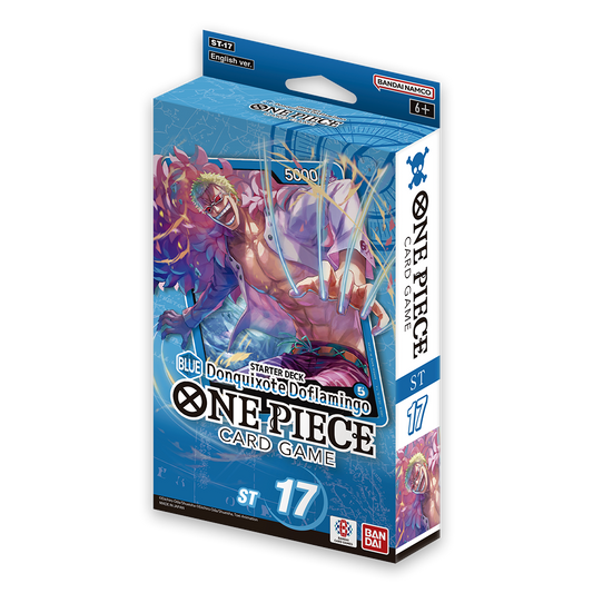 One Piece Card Game – BLUE Donquixote Doflamingo Starter Deck [ST-17]