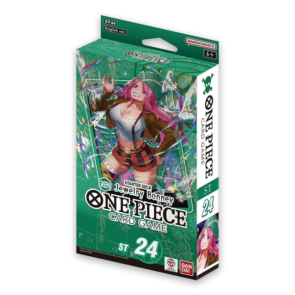 One Piece Card Game – GREEN Jewelry Bonney Starter Deck [ST-24]