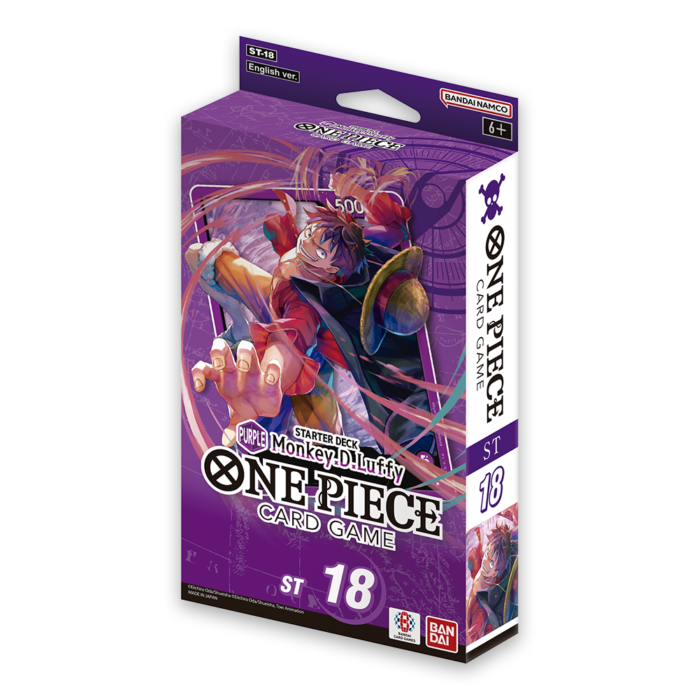 One Piece Card Game – PURPLE Monkey.D.Luffy Starter Deck [ST-18]