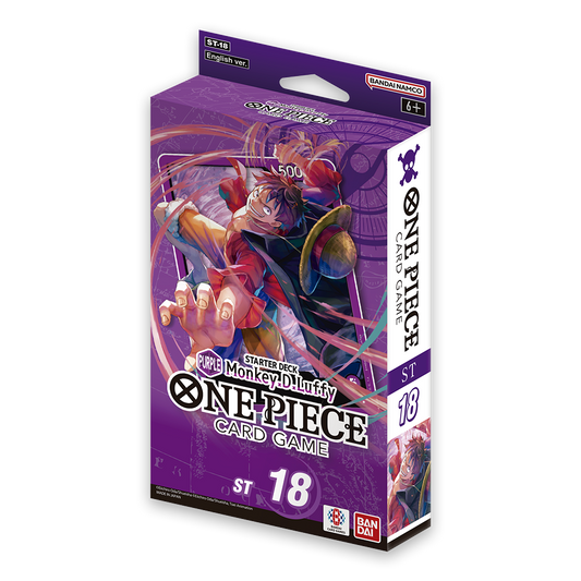 One Piece Card Game – PURPLE Monkey.D.Luffy Starter Deck [ST-18]