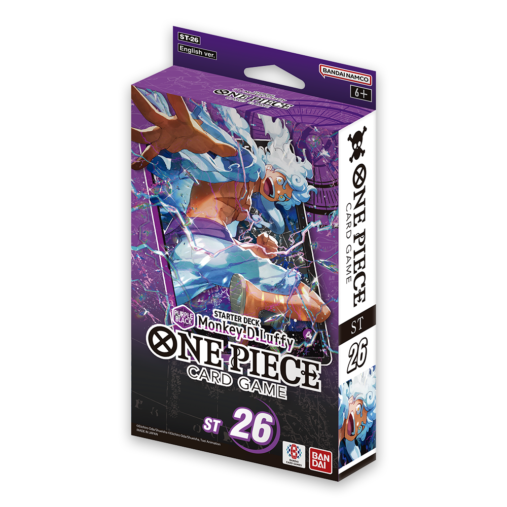 One Piece Card Game – PURPLE / BLACK Monkey.D.Luffy Starter Deck [ST-26]