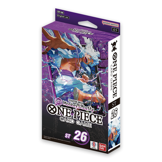 One Piece Card Game – PURPLE / BLACK Monkey.D.Luffy Starter Deck [ST-26]