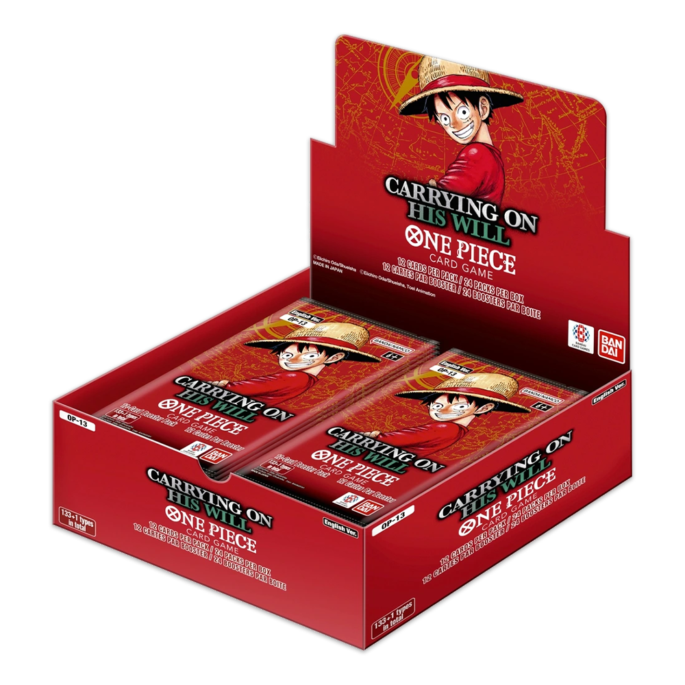 One Piece Card Game: Carrying His Will [OP-13] Booster Box