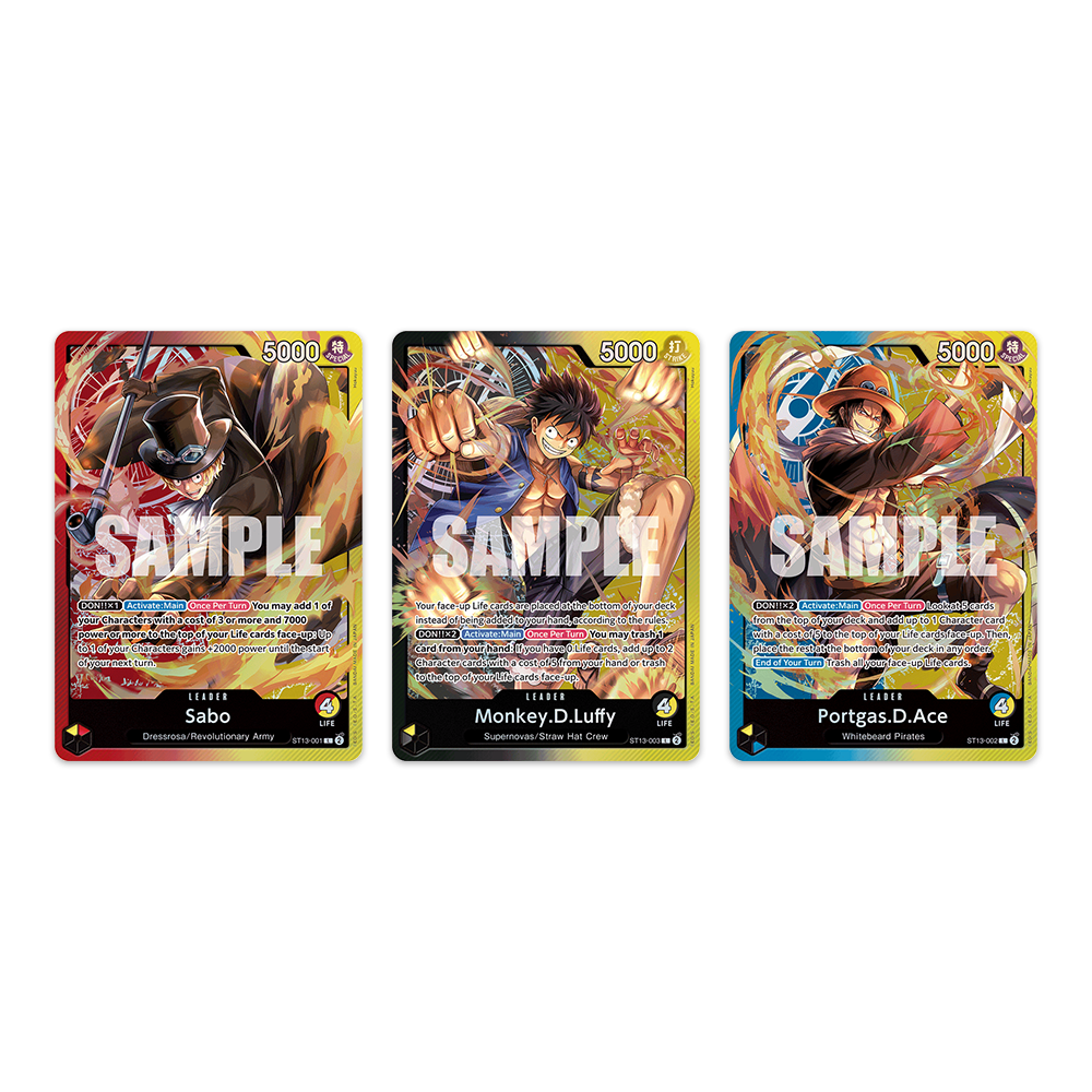 One Piece Card Game – The Three Brothers Ultra Deck [ST-13]