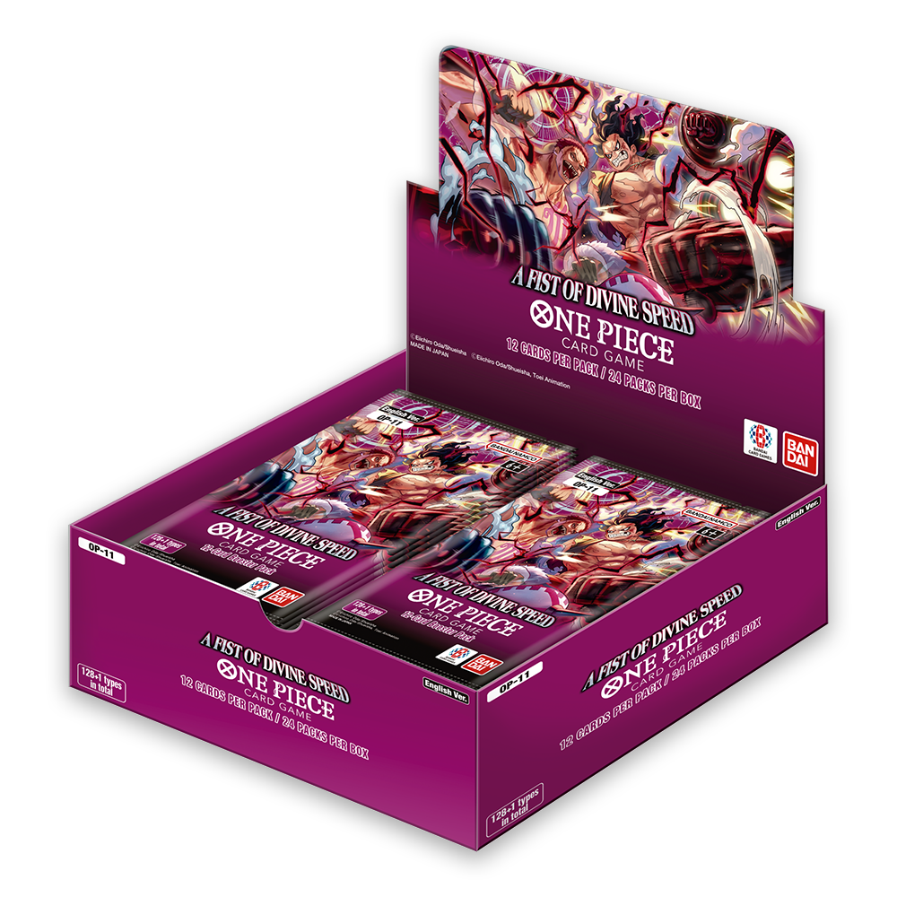 One Piece Card Game: A Fist of Divine Speed [OP-11] Booster Box