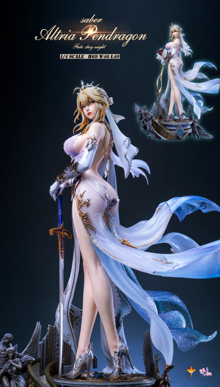 [Per-order] Saber Wedding Dress - DT Studio