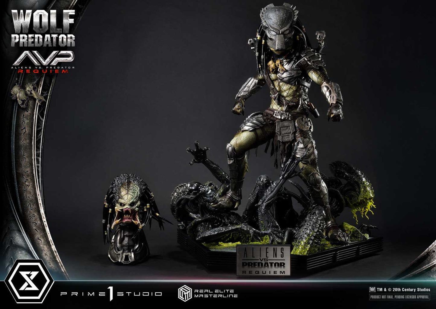 [Pre-order] 1/3 LED Wolf Aliens vs. Predator: Requiem-Prime 1 Studio