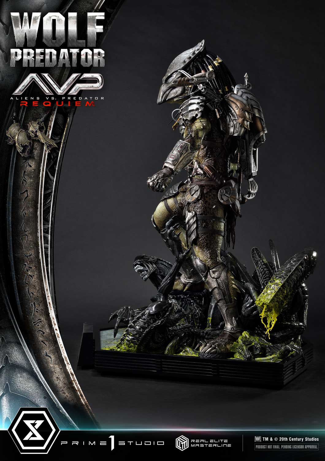 [Pre-order] 1/3 LED Wolf Aliens vs. Predator: Requiem-Prime 1 Studio