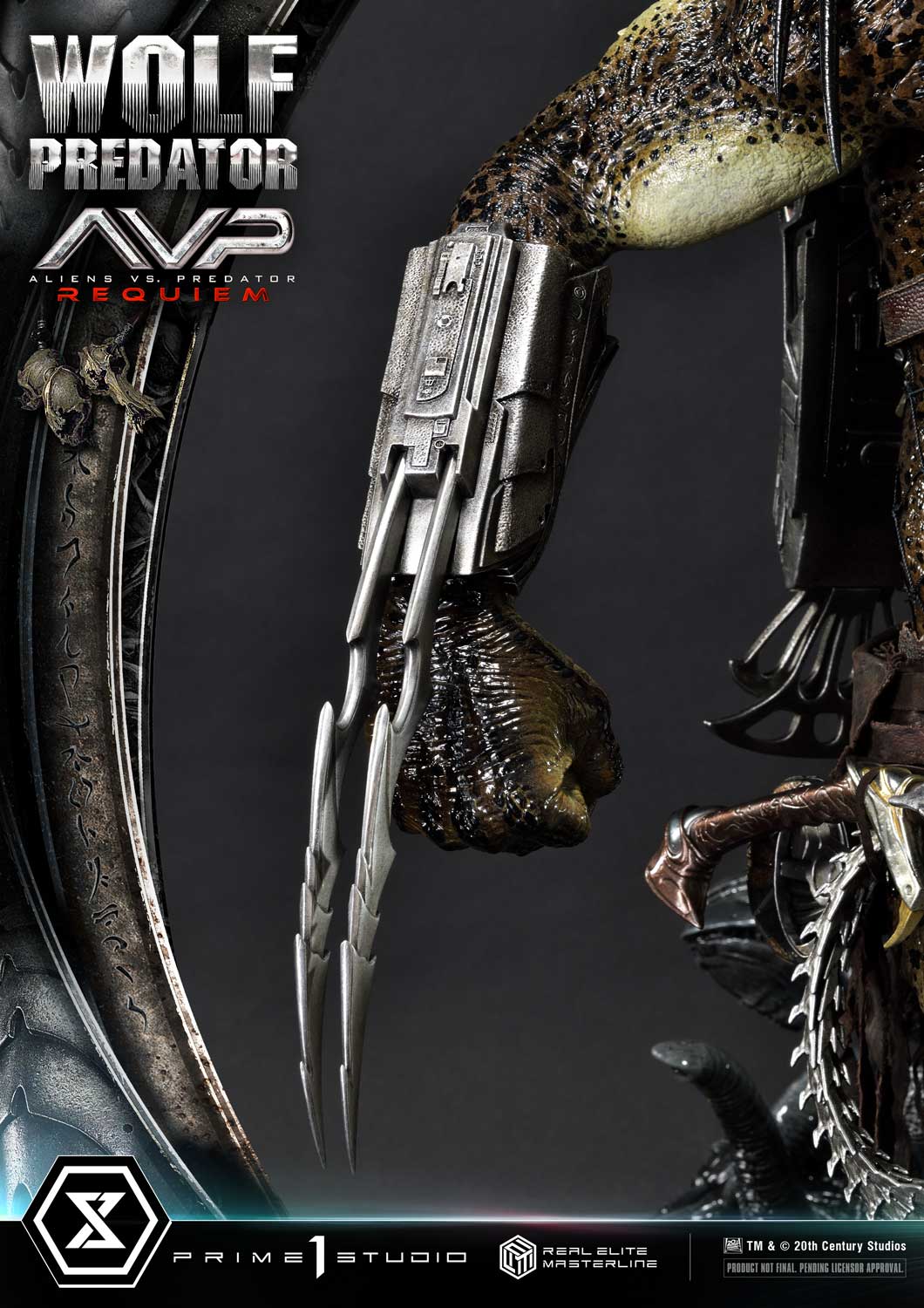 [Pre-order] 1/3 LED Wolf Aliens vs. Predator: Requiem-Prime 1 Studio