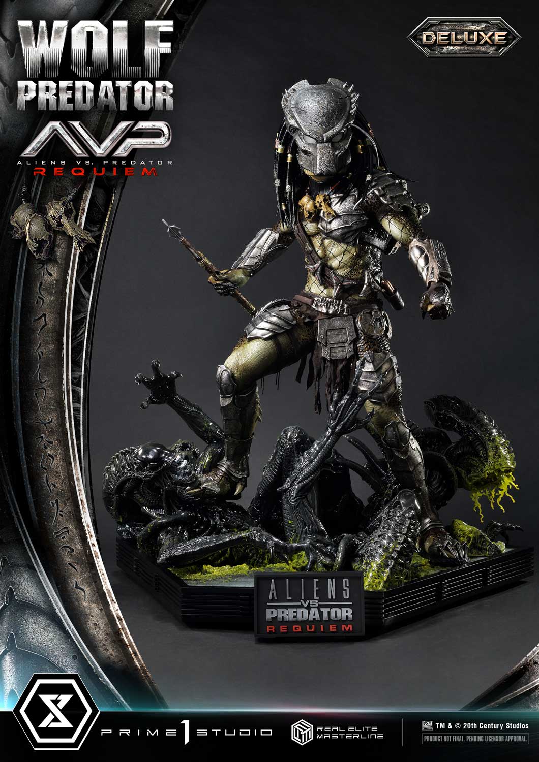 [Pre-order] 1/3 LED Wolf Aliens vs. Predator: Requiem-Prime 1 Studio
