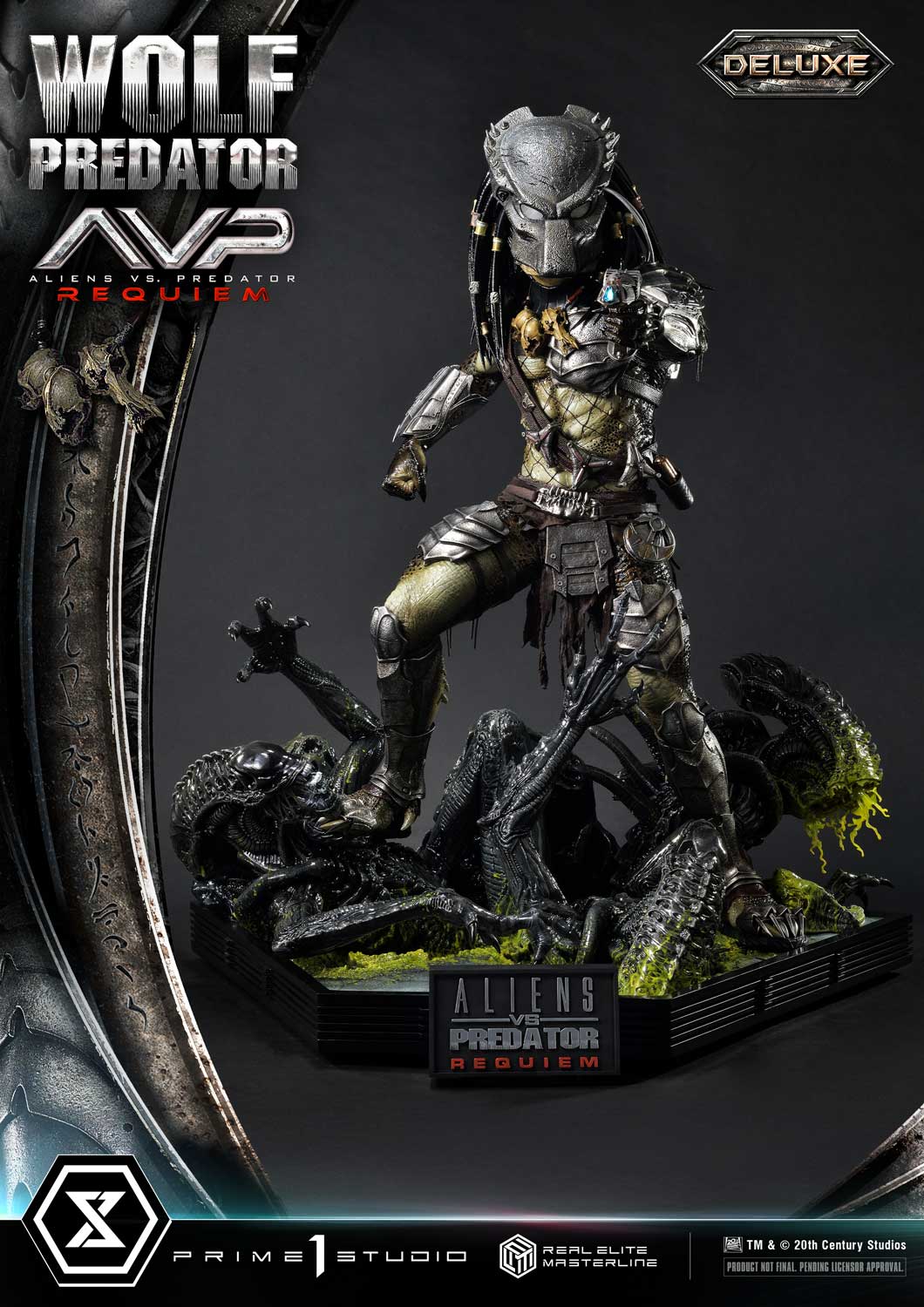 [Pre-order] 1/3 LED Wolf Aliens vs. Predator: Requiem-Prime 1 Studio