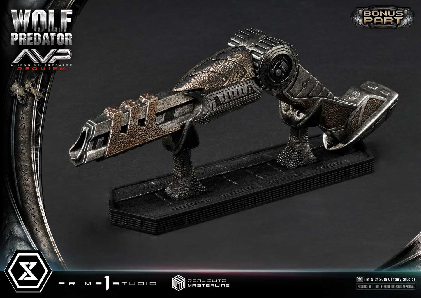 [Pre-order] 1/3 LED Wolf Aliens vs. Predator: Requiem-Prime 1 Studio