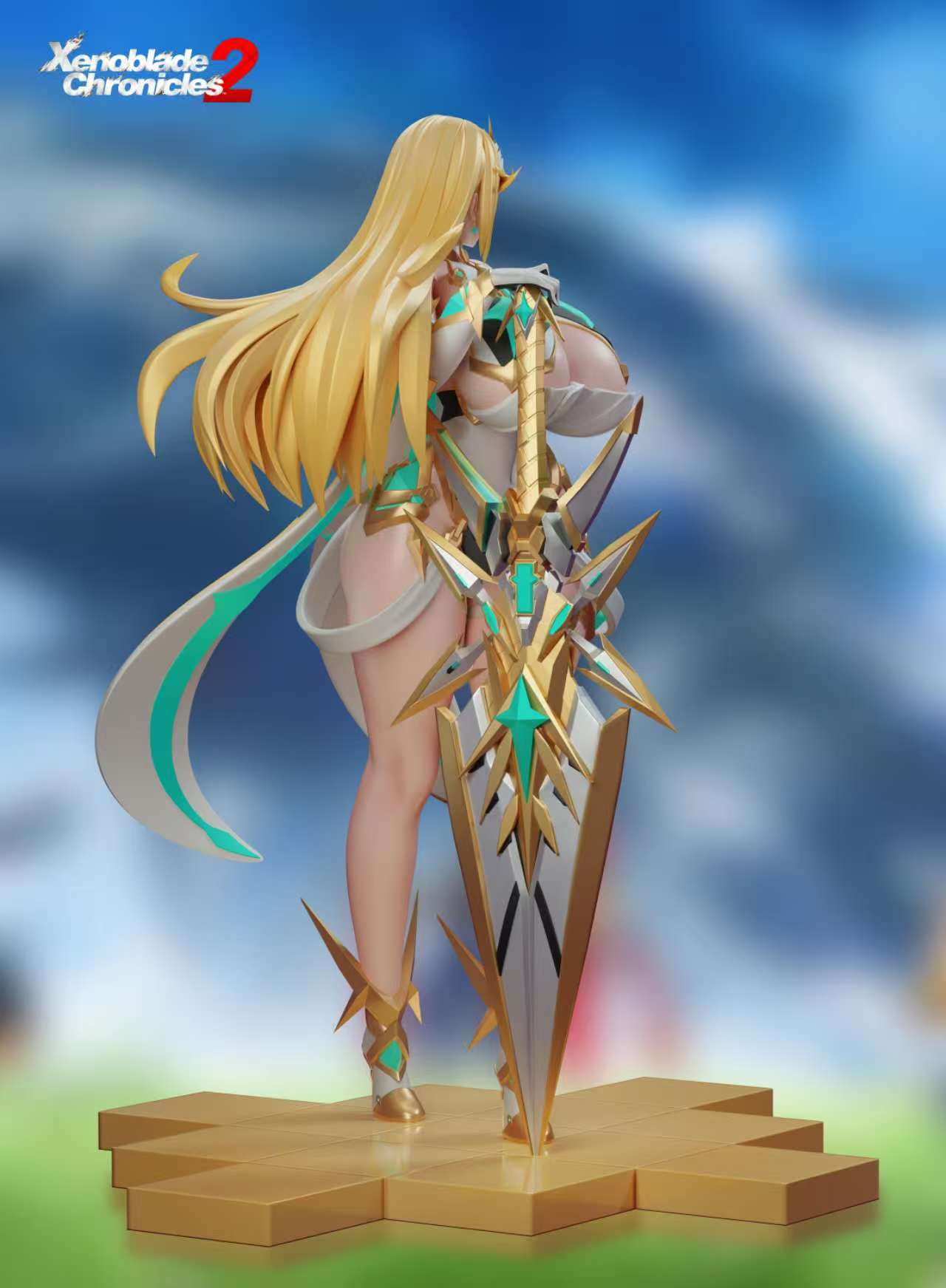 [Pre-order] 1/6 Mythra & Pyra Statues -BGA-Studio