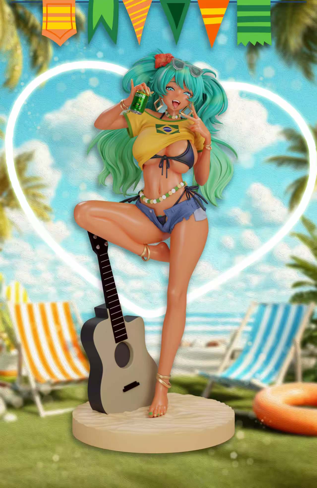 [Pre-order] Hatsune Miku Brazil Statue - Make Zero Studio