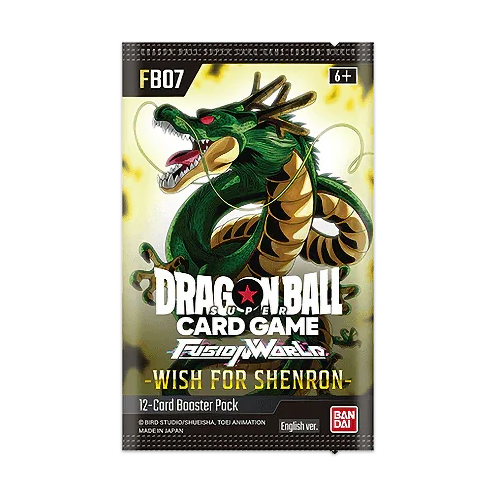 Dragon Ball Super CG: Fusion World – Wish for Shenron Booster Pack [FB07]