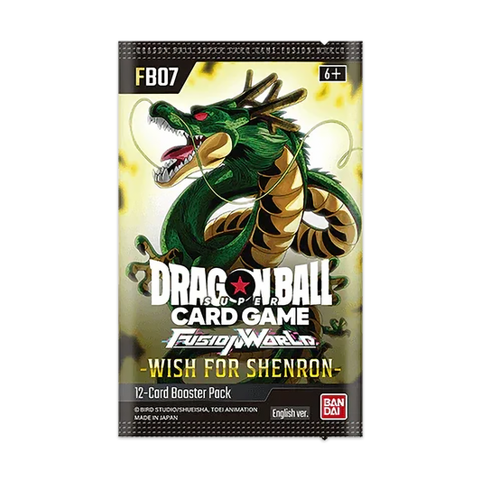 Dragon Ball Super CG: Fusion World – Wish for Shenron Booster Pack [FB07]